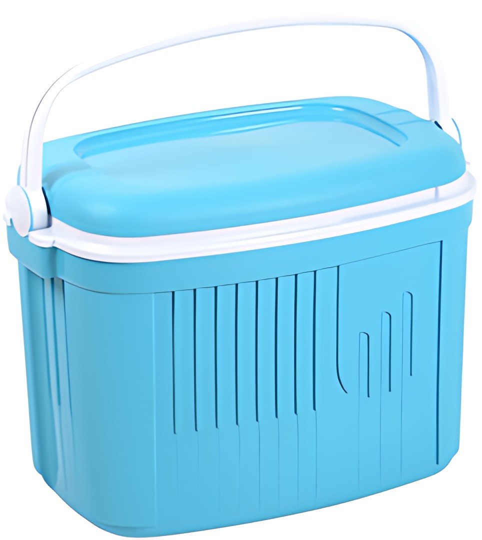 EDA Glacière ICEBERG, 42 litres, bleu clair/blanc