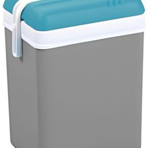 EDA Glacière, plastique, 15 litres, gris / bleu lagune