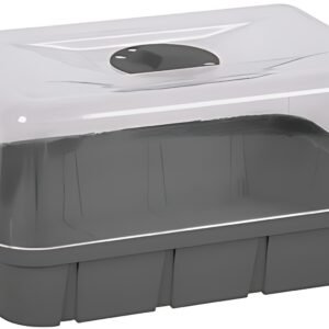EDA Mini-serre, taille M, volume: 5,7 L, anthracite