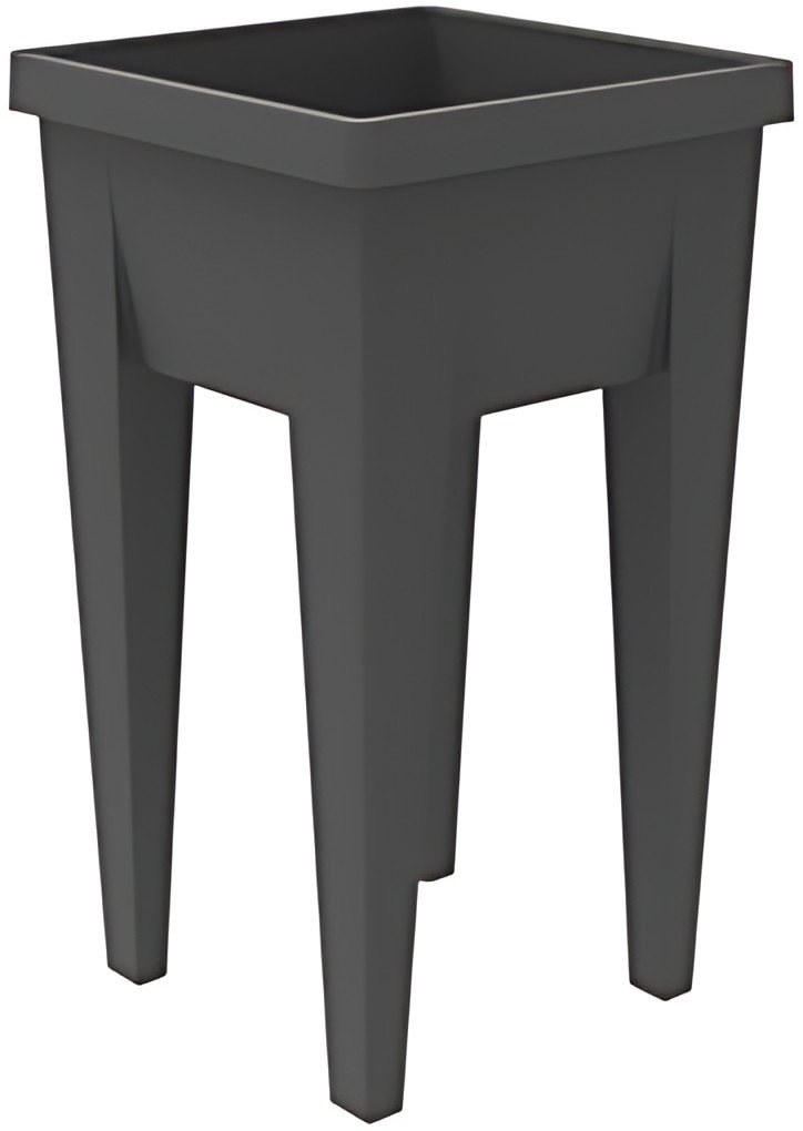 EDA Mini-jardinière "VEG&Table" Aromatique, anthracite