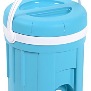 EDA Fontaine isotherme, 4 litres, turquoise/blanc