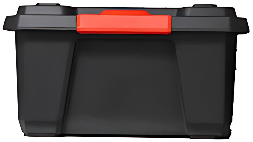 EDA Boîte de rangement XPERT PRO, 70 litres, noir/rouge