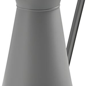 EDA Cruche en plastique, 5 litres, gris