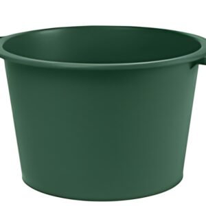 EDA Baquet universel, rond, 75 litres, plastique, vert