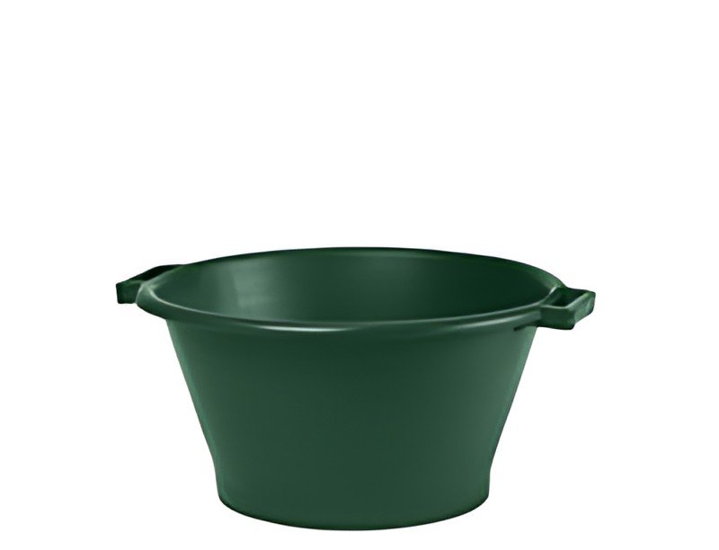 EDA Baquet universel, rond, 30 litres, plastique, vert