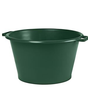 EDA Baquet universel, rond, 50 litres, plastique, vert