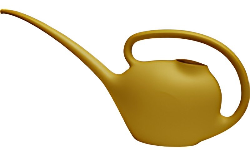 EDA Arrosoir EMMA, 2,5 litres, jaune curcuma