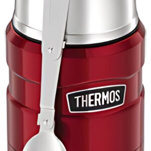 THERMOS Récipient alimentaire STAINLESS KING, 0,47 l, rouge