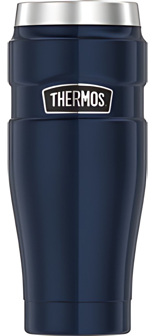 THERMOS Gobelet isotherme STAINLESS KING, 0,47 l, bleu foncé