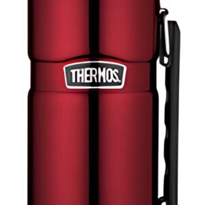 THERMOS Bouteille isotherme STAINLESS KING, 1,2 L, rouge