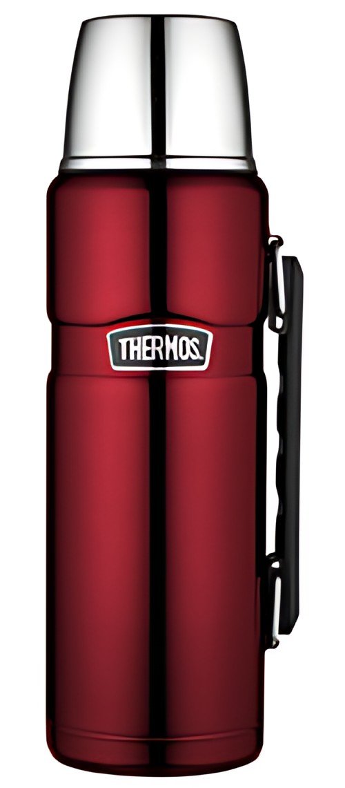THERMOS Bouteille isotherme STAINLESS KING, 1,2 L, rouge