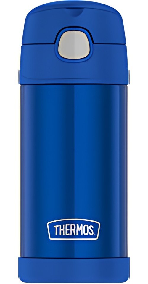 THERMOS Gourde isotherme FUNTAINER Straw Bottle, bleu
