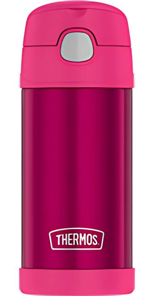 THERMOS Gourde isotherme FUNTAINER Straw Bottle, rose