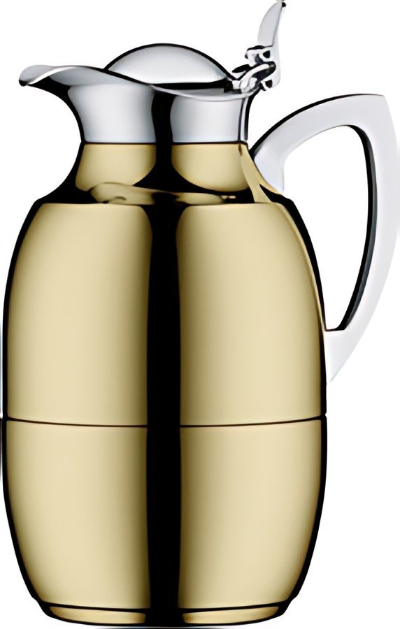 alfi Pichet isotherme JUWEL, 1,0 litre, inox plaqué, or