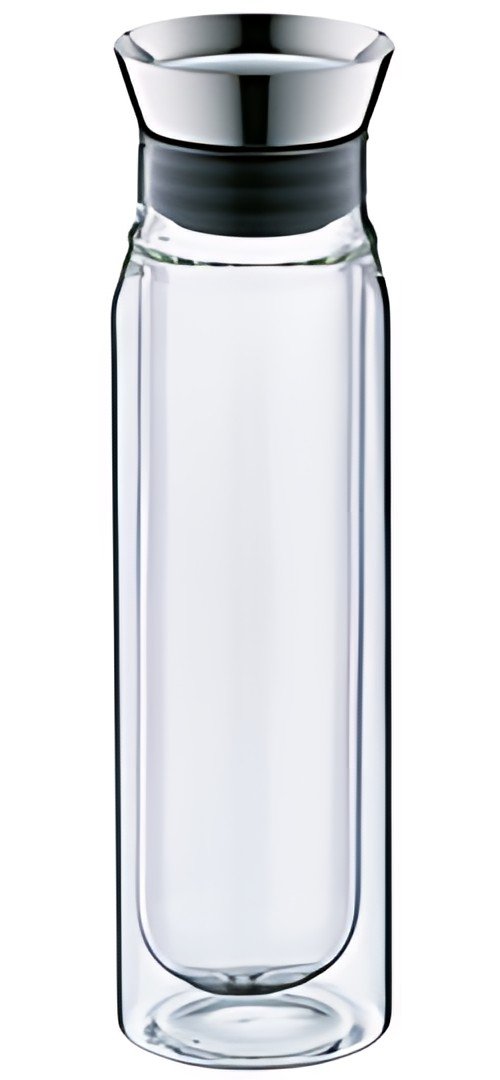 alfi Carafe en verre FLOWMOTION, à double paroi, 0,75 litre