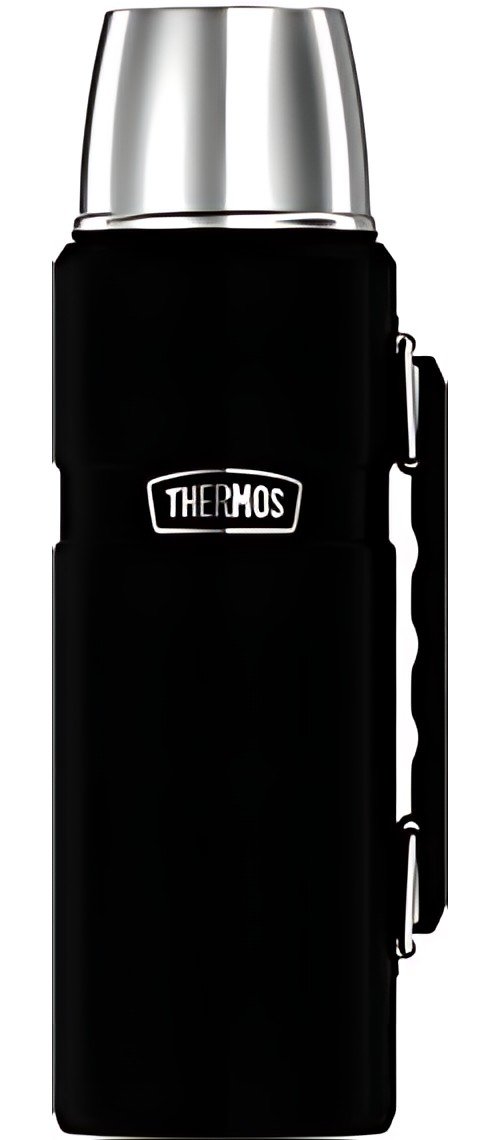 THERMOS Bouteille isotherme STAINLESS KING, 1,2 l, noir