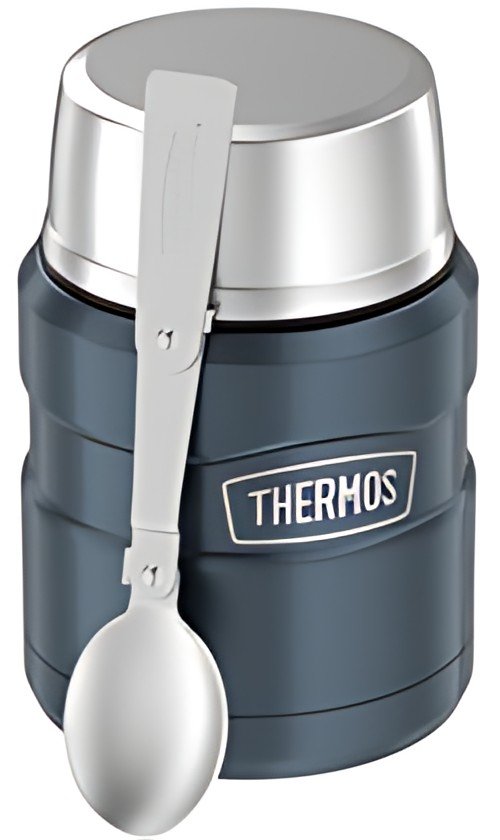 THERMOS Récipient alimentaire STAINLESS KING, 0,47 l, gris