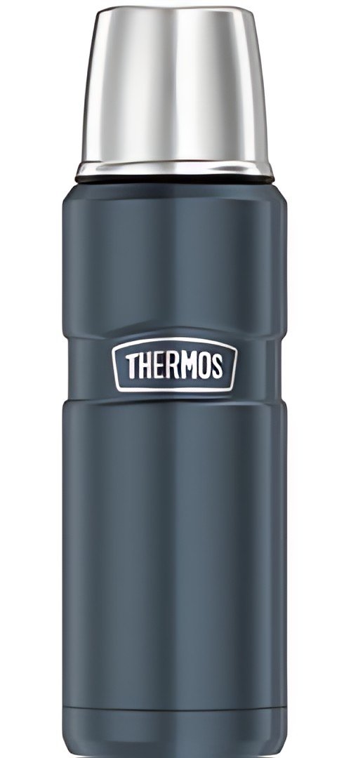 THERMOS Bouteille isotherme STAINLESS KING, 0,47 l, gris