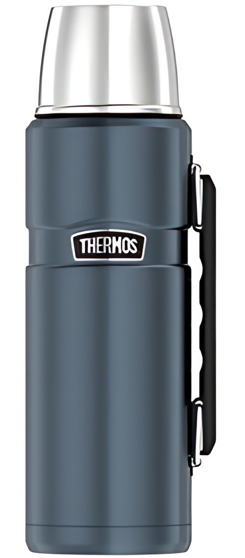 THERMOS Bouteille isotherme STAINLESS KING, 1,2 l, gris