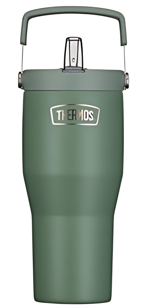 THERMOS Gobelet isotherme RS Flip Straw, 0,85 l, vert