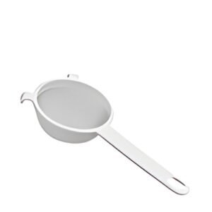 metaltex Passoire en plastique, fin, diamètre: 70 mm, blanc