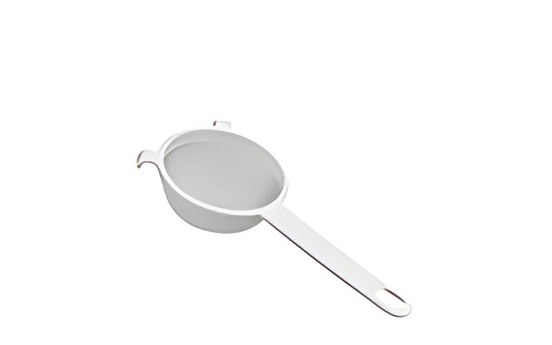 metaltex Passoire en plastique, fin, diamètre: 70 mm, blanc
