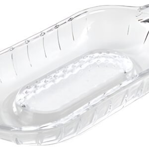 metaltex Râpe de cuisine / à pommes, en verre, transparent