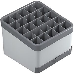 metaltex Rangement pour ustensiles de cuisine Utiltex, gris