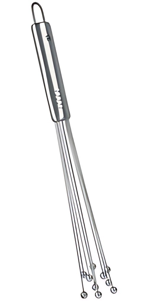 metaltex Fouet Imperial, avec billes, inox