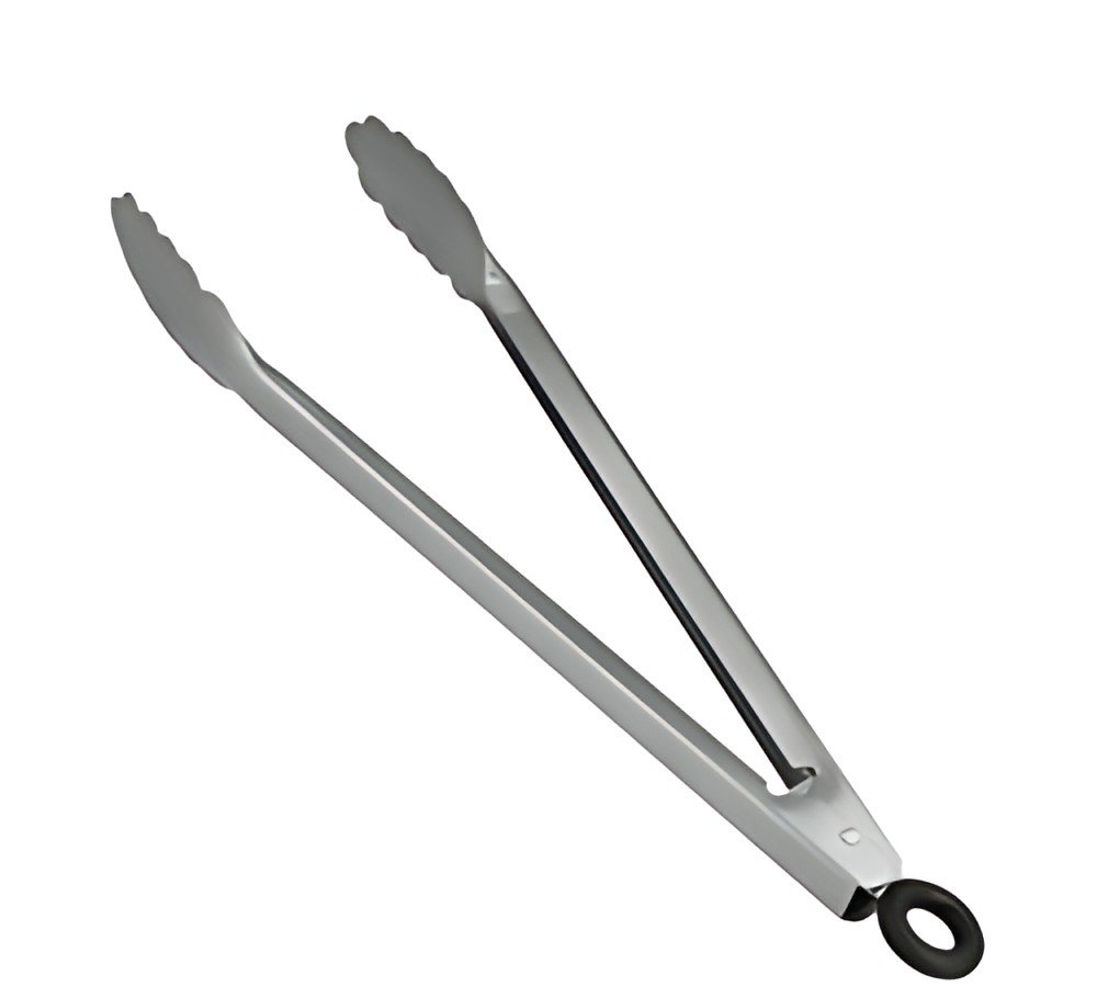 metaltex Pince à grillade, inox, longueur: 340 mm