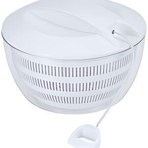 metaltex Essoreuse à salade Turbo, avec cordon, blanc