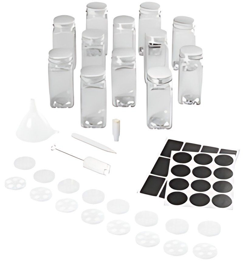 metaltex Kit de saupoudreuses Shake-It, 120 ml, 12 verres
