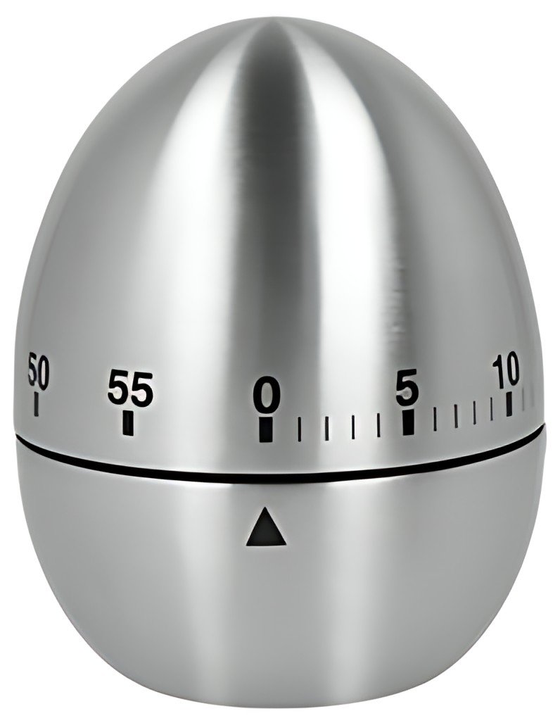 etaltex Minuteur ovoïde, mécanique, 60 minutes