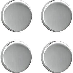 metaltex Aimant, rond, diamètre: 30 mm, inox