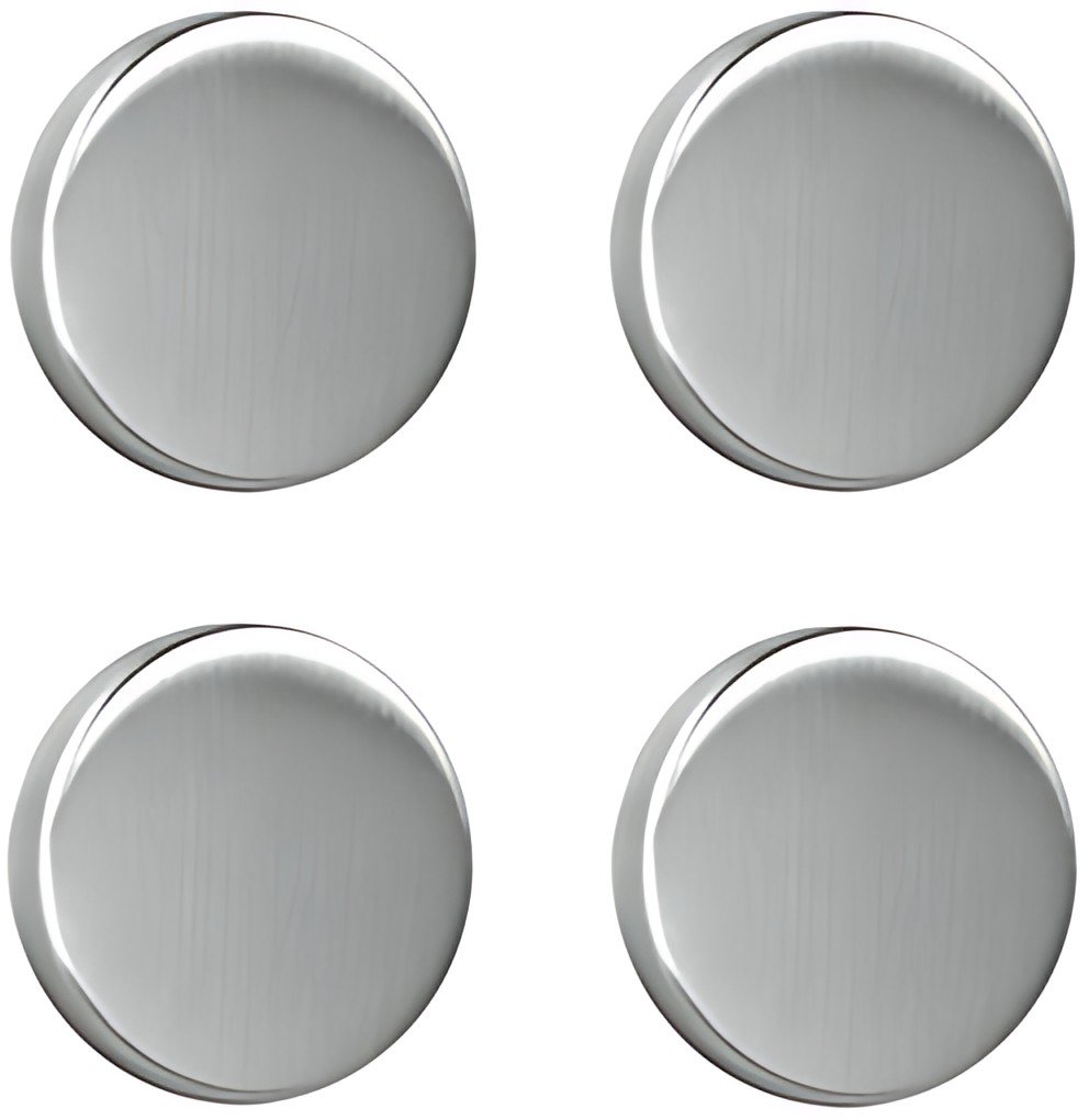 metaltex Aimant, rond, diamètre: 30 mm, inox