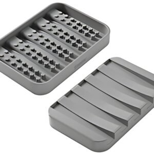 metaltex Porte-savon Gravity-Soap, gris