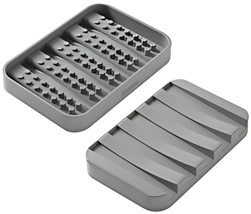 metaltex Porte-savon Gravity-Soap, gris