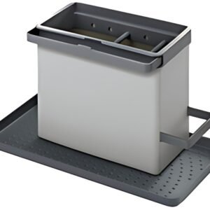 metaltex Rangement pour évier Tidytex, plastique, gris
