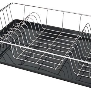 metaltex Égouttoir Colonia PLUS, argent/anthracite