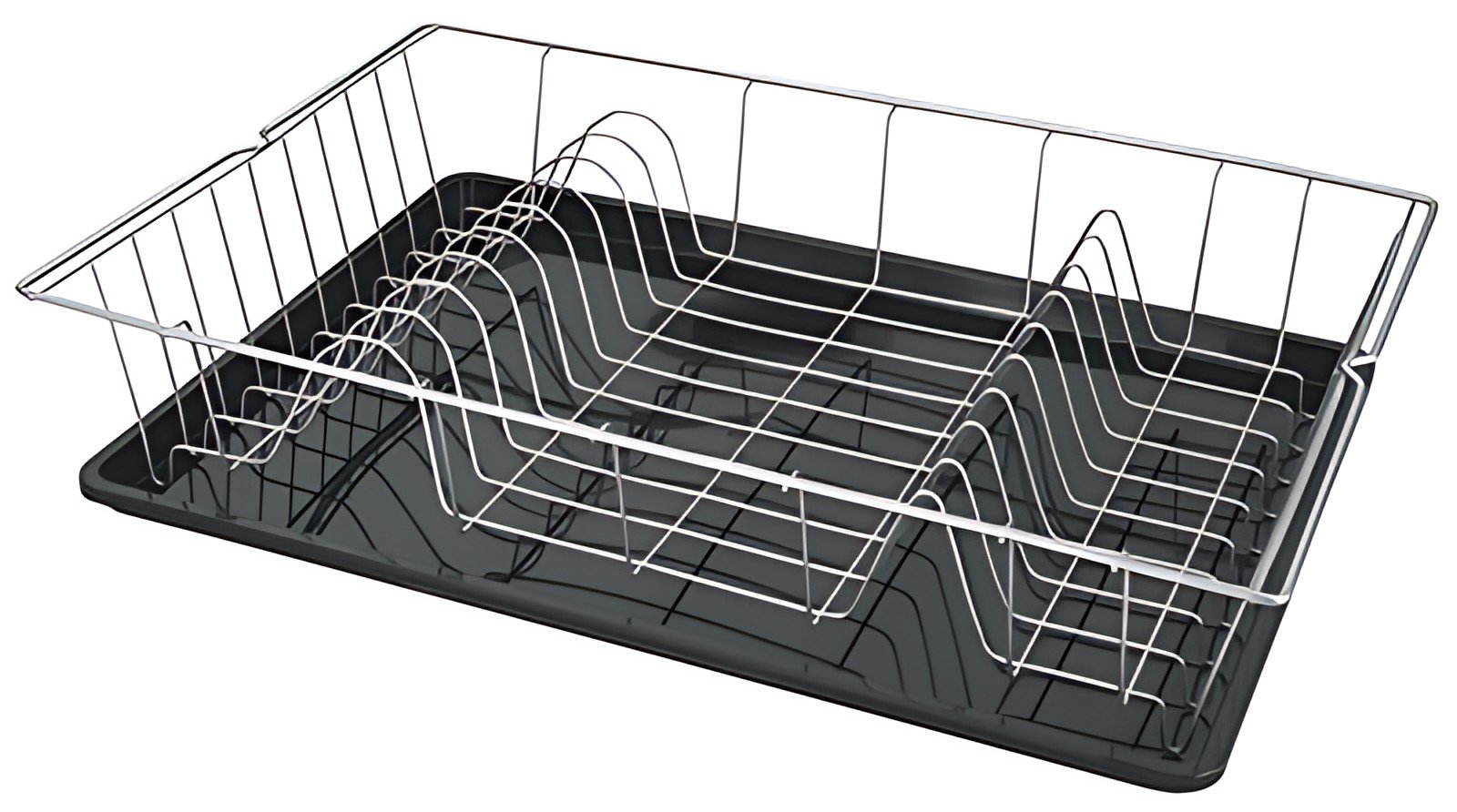 metaltex Égouttoir Colonia PLUS, argent/anthracite