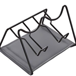 metaltex Égouttoir Sodatex 2 LAVA, noir mat