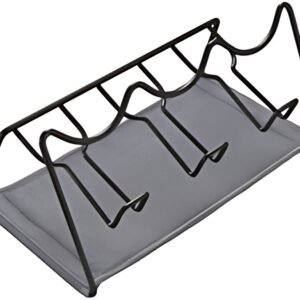 metaltex Égouttoir Sodatex 3 LAVA, noir mat