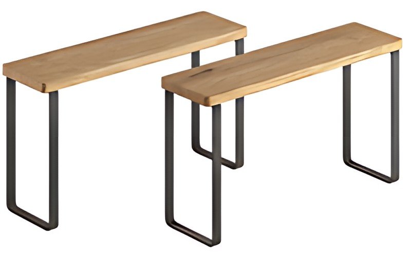 metaltex Étagère à épices York LAVA, 1 niveau, set de 2