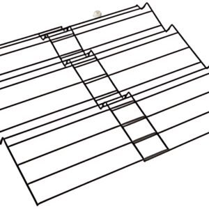 metaltex Porte-épices pour tiroir X-Pand, noir mat