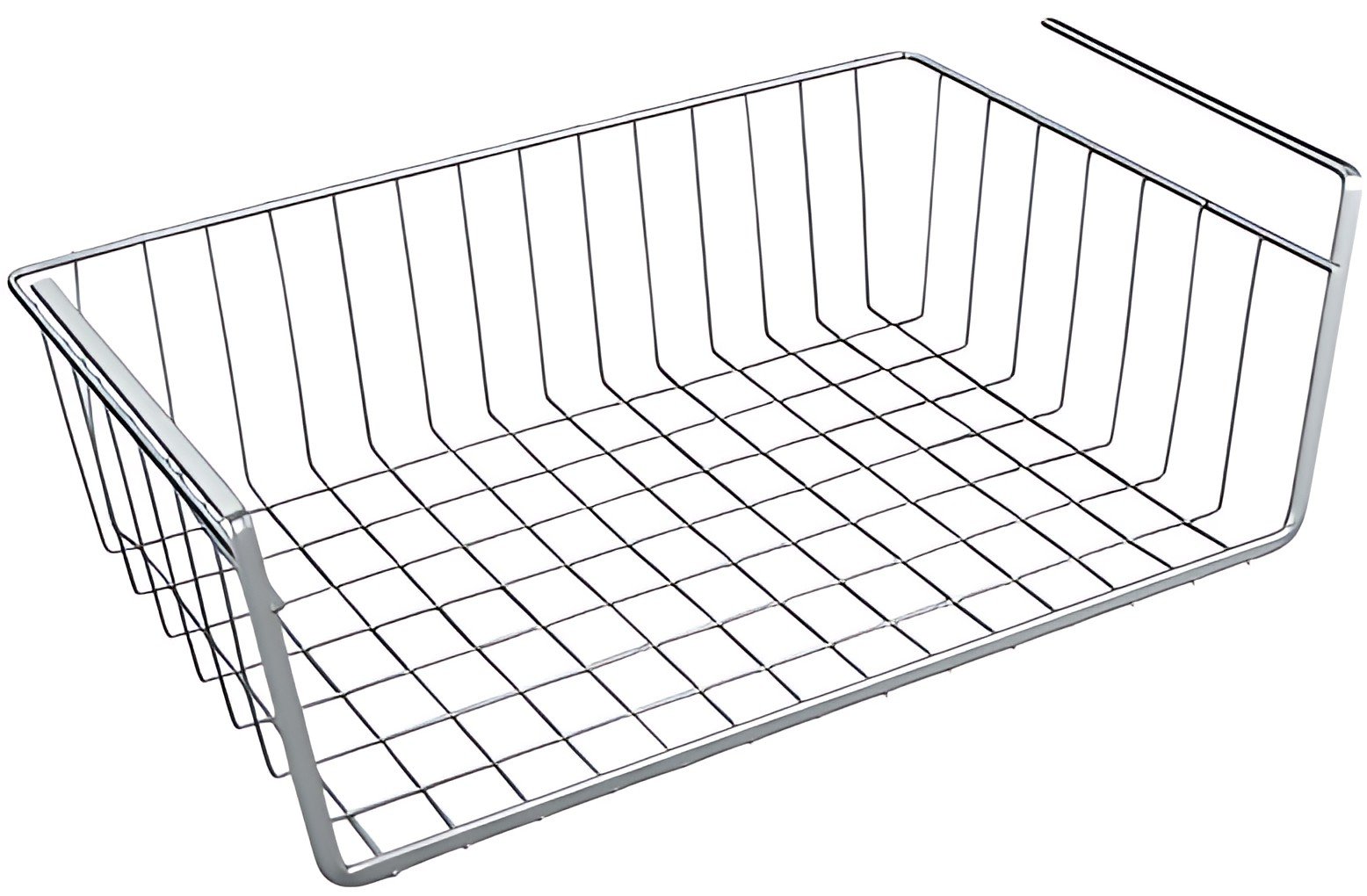 metaltex Panier suspendu Kanguro 40, argent métallisé