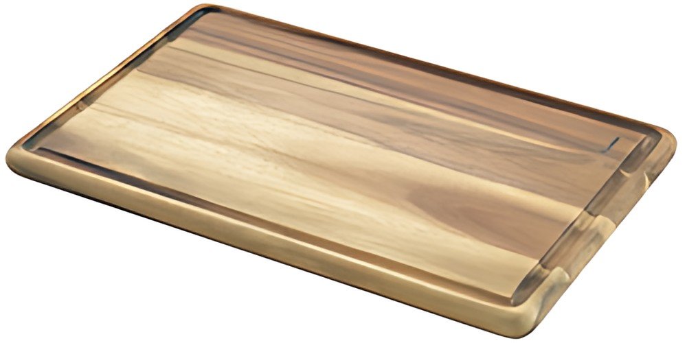 metaltex Planche à découper, 390 x 260 mm, bois d'acacia