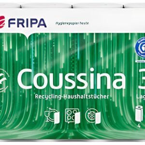Fripa Rouleau d'essuie-tout Coussina, 3 couches, blanc