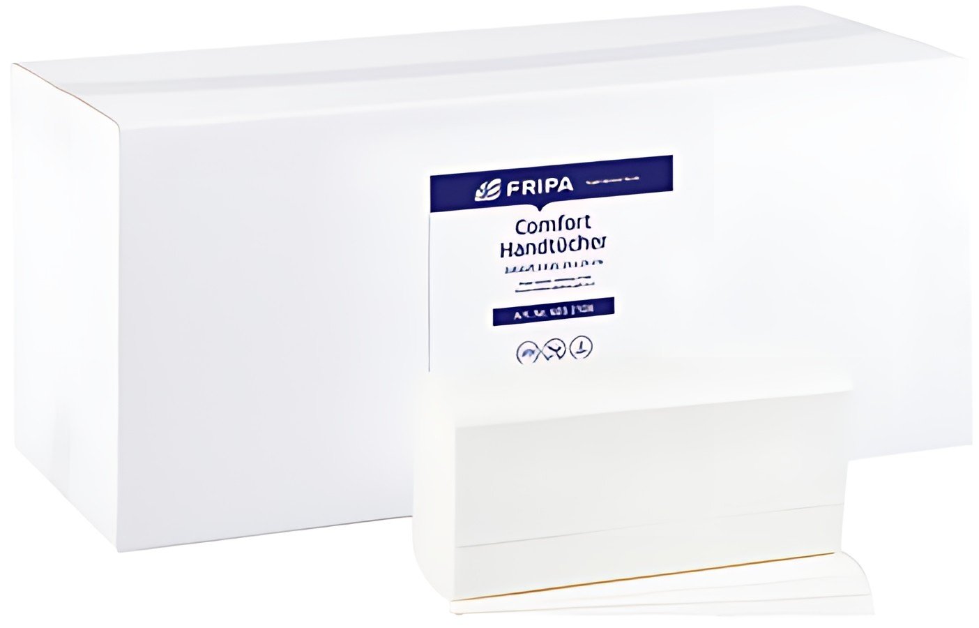 Fripa Essuie-mains COMFORT, 235 x 240 mm, pli-Z, extra blanc