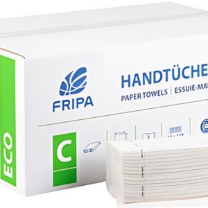Fripa Essuie-mains ECO, 250 x 330 mm, pli-C, blanc