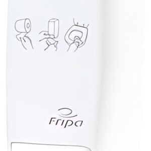 Fripa Distributeur désinfectant siège WC, plastique, blanc